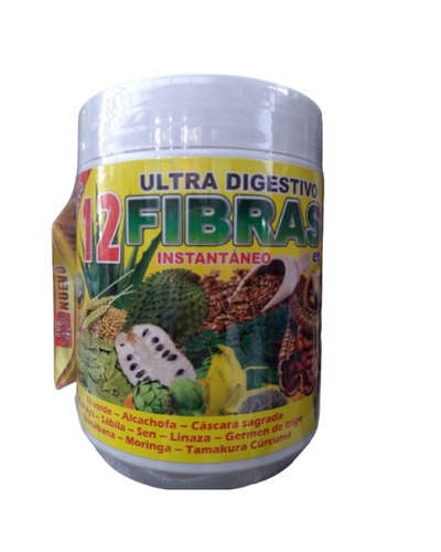 12 Fibras en 1  Ultra Digestivo  Rincon Natural
