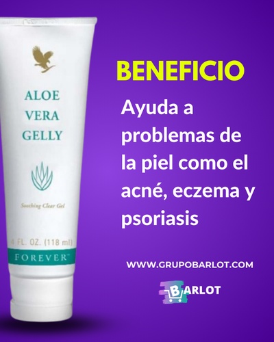 Gel humectante e hidratante Aloe vera Gelly Forever FOR2