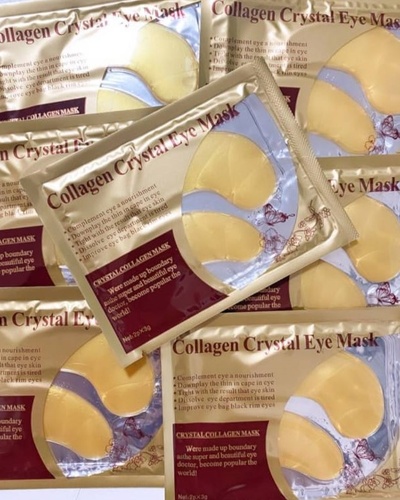 Combo de 7 Mascarillas Para Ojeras de Oro con Colágeno Rincon Natural