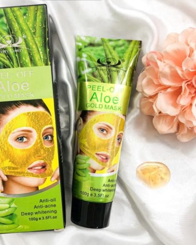 Mascarilla Peel Off de Aloe Vera y Oro Rincon Natural