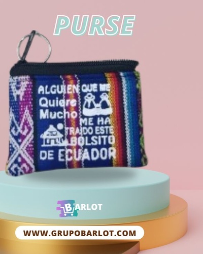 Monedero tejido