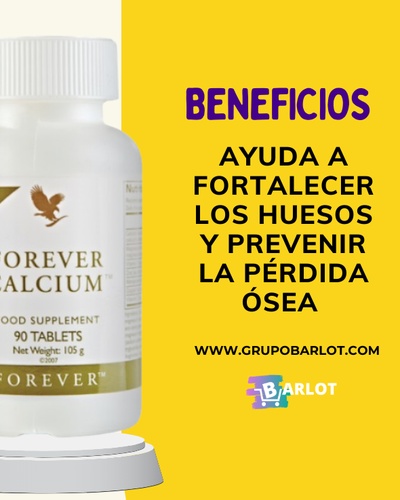 Pastillas calcio Calcium Forever