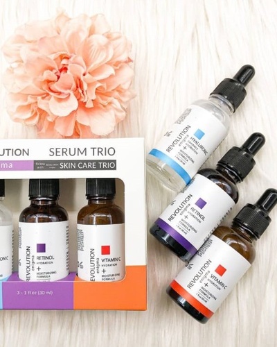 Kit Serum Facial / Vitamina C, Retinol y Ácido Hialurónico Rincon Natural