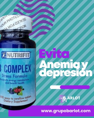 Vitamina B- COMPLEX con B-12 complejo b Rincon Natural