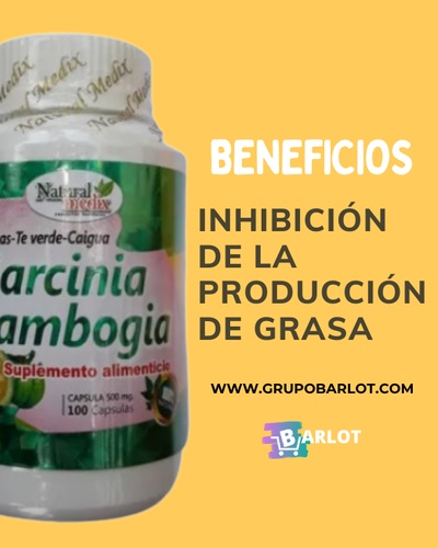 Garcinia Cambogia/ fruta proveniente de la india/ Desintoxicante Rincon Natural