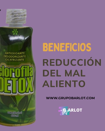 Clorofila Detox 600ml  Rincon Natural