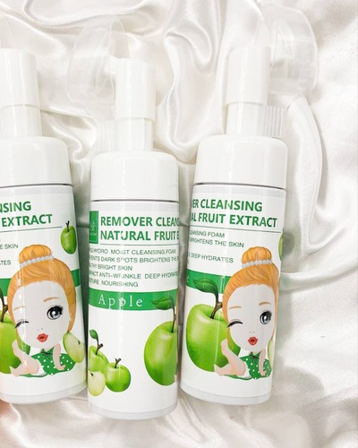 Espuma facial limpiadora con extracto de Manzana Verde Rincon Natural