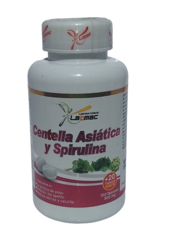 Centella Asiatica y Spirulina Rincón Natural