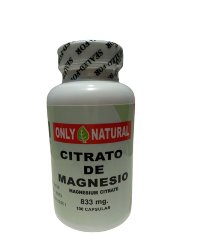 Citrato de Magnesio 833mg Rincon Natural