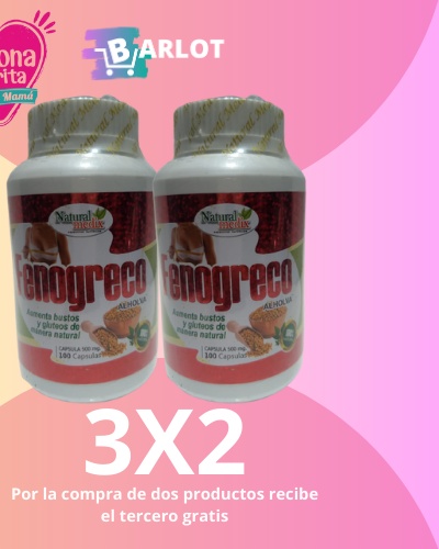 Promo De Fenogreco Compra 2 Y Recibe 3 Productos Rincón Natural