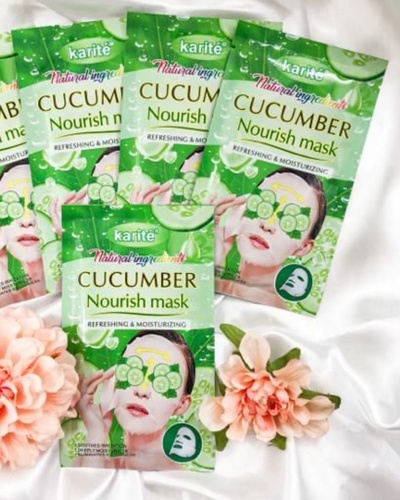 Combo de 5 Velos Facial con Extracto de  Pepino Rincon Natural