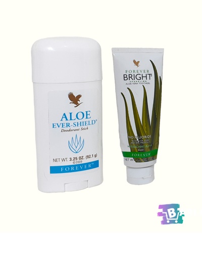 Kit basico de aseo personal forever desodorante y pasta de dientes pasta forever desodorante forever