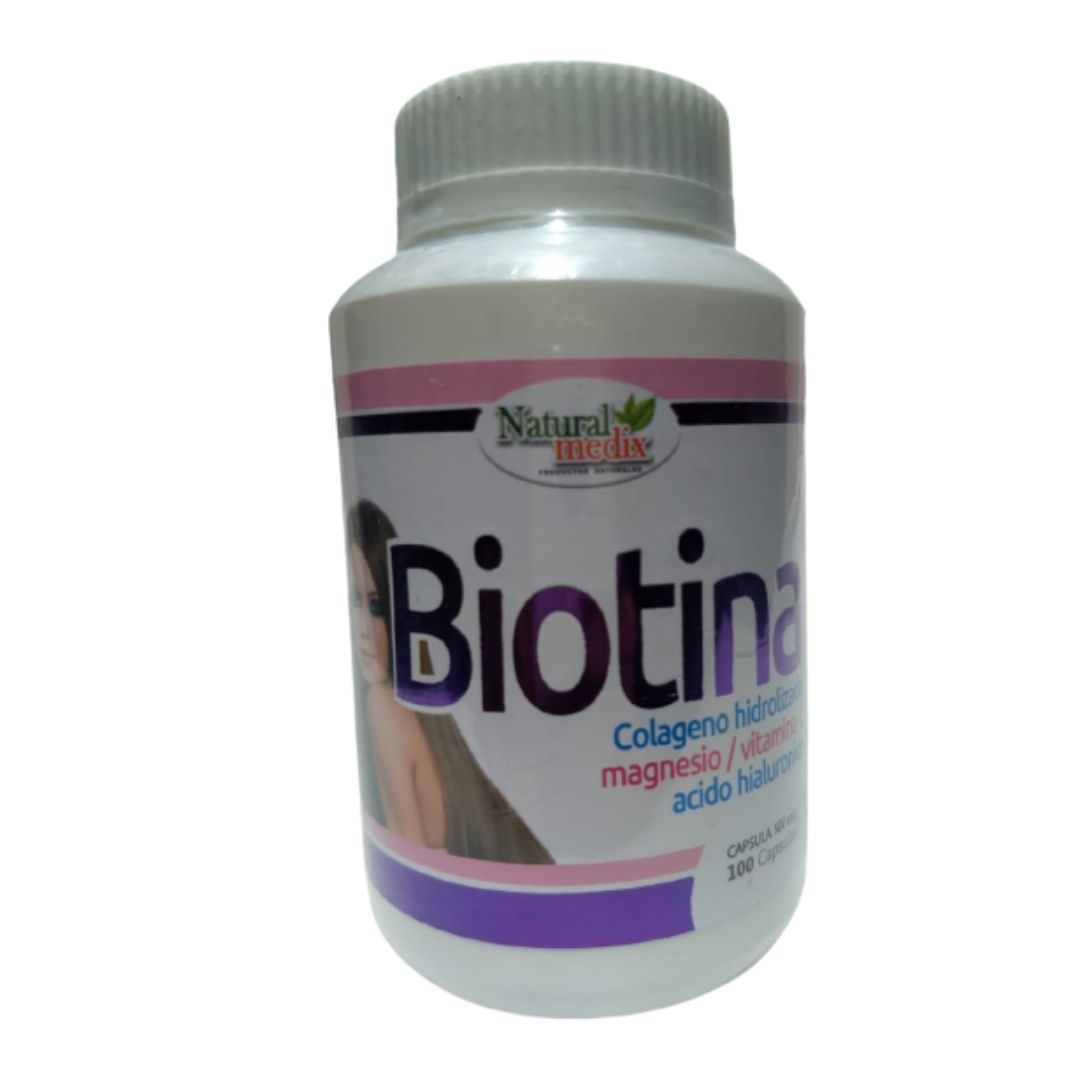 Biotina 500mg Rincon Natural