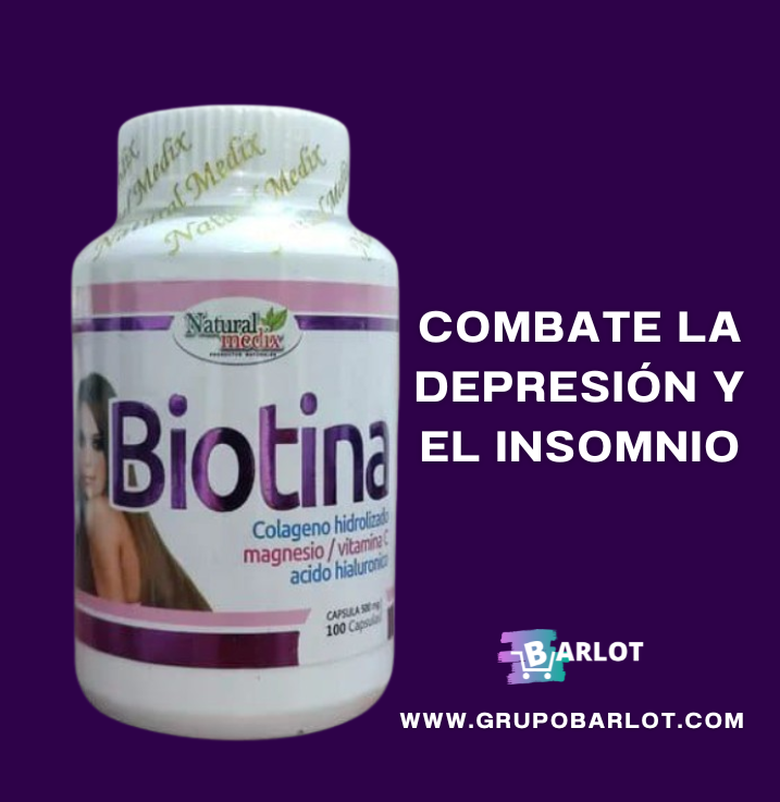 Biotina 500mg Rincon Natural